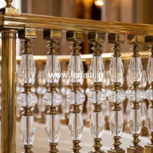 Brass Railing Design With Luxury Finish Colonial Railing Designs