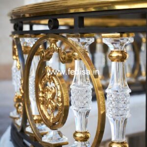 Stylish Brass Balcony Railing With Modern Design Ss Siri Railing Design