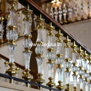 Brass Stair Railing Design For Modern Living Spaces Wood And Steel Railing Design