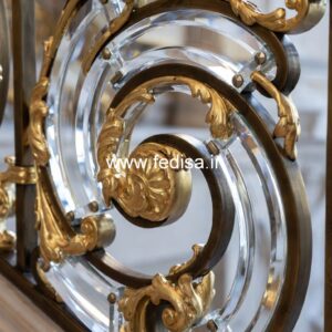 Brass Balcony Railing Design With Luxury Touch Steel Railing Design On Roof