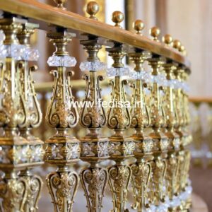 Antique Brass Stair Railing For Classic Homes Ss Parapet Railing Design