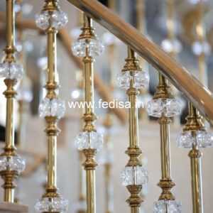 Decorative Brass Handrail Design For Interiors Roof Railing Designsteel