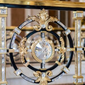 Brass Railing Design For Modern Luxury Homes House Staircase Railing Design