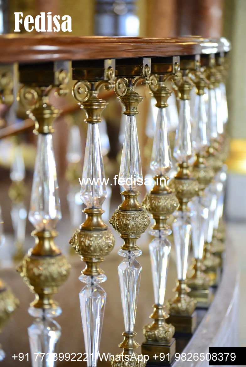 Antique Brass Balcony Railing Design For Interiors Handrail Stainless Steel Design