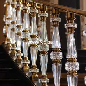 Luxury Brass Railing Design For Modern Villas Handrail Design For Terrace