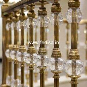 Modern Brass Handrail Design For Elegant Interiors Ss Railing Design Square Pipe