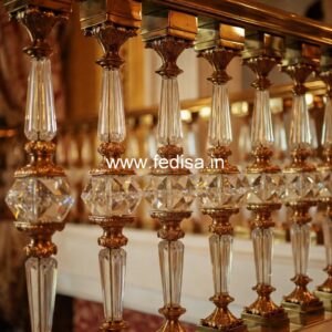 Designer Brass Balcony Railing For Stylish Homes Staircase Metal Railing Designs