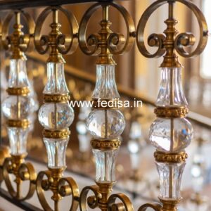 Premium Brass Balcony Railing For Interior Spaces Small Balcony Railing Design