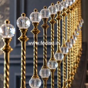 Designer Brass Railing Design For Luxury Villas Railing Design In Balcony