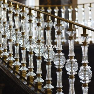 Antique Brass Handrail Design For Classic Villas Simple Iron Pipe Railing Design