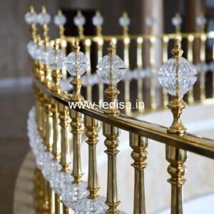 Modern Brass Stair Railing Design For Interiors Tubular Steel Railings Design