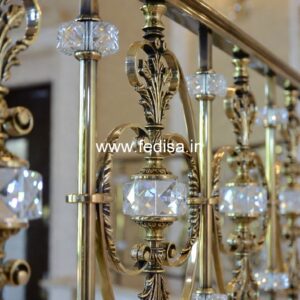 Elegant Brass Stair Railing Design Ideas Railing Design For Gallery