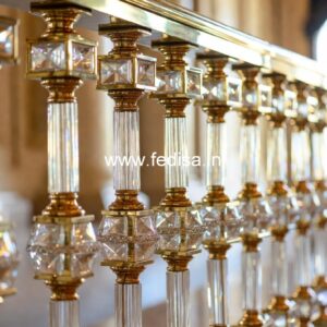 Custom Brass Stair Railing Design Ideas Roof Side Railing Design