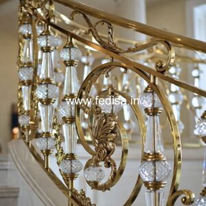 Heavy Duty Brass Railing Design For Durability Designer Railings And Grills