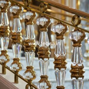 Ornamental Brass Railing Design For Classic Homes Round Pipe Railing Design