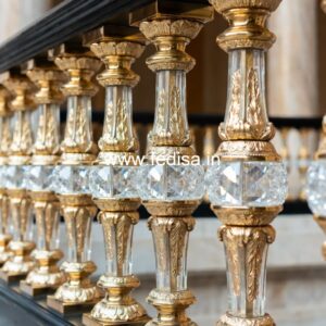 Traditional Brass Railing Design For Indian Homes Plaster Design Railing