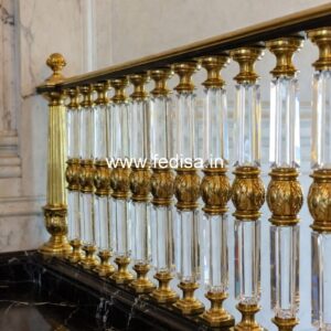 Modern Brass Railing Design For Staircase ETA Ka Railing Design
