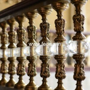 Modern Brass Staircase Handrail Design Railing Design Loha Ka