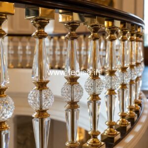Brass Railing Design For Luxury Villas Sidhi Ki Railing Ki Design
