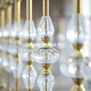 Brass Staircase Handrail With Classic Touch Herringbone Railing