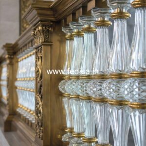 Stylish Brass Balcony Railing With Modern Design Wrought Iron Balcony Grill Design