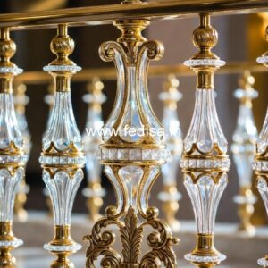 Premium Brass Railing Design For Interior Decoration House Baluster Design