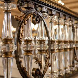Brass Railing Design For Luxury Interior Projects Modern Wooden Staircase Railing Design