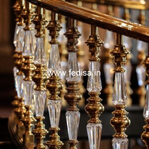 Antique Brass Handrail Design For Classic Interiors Modern Stair Railing Wood