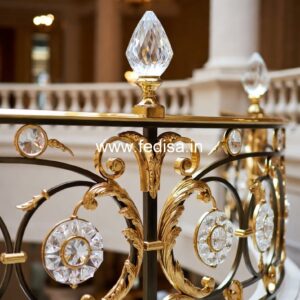 Decorative Brass Balcony Railing With Premium Style Ss Railing Latest Design