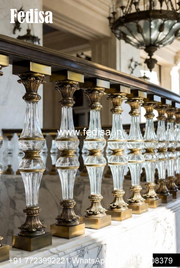 Brass Railing Design For Modern Luxury Homes Railing Design For ...