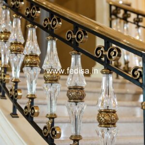 Modern Brass Railing Design For Premium Homes Chhath Railing Design