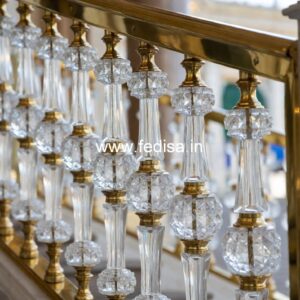 Premium Brass Balcony Railing With Elegant Look Wrought Iron Terrace Railings