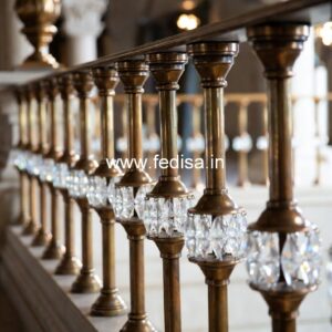 Modern Brass Handrail Design For Elegant Interiors Pipe Ki Railing Design