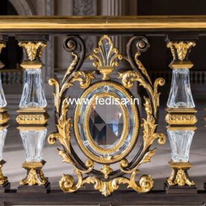 Brass Balcony Railing Design With Classic Appeal Ss Gate Railing