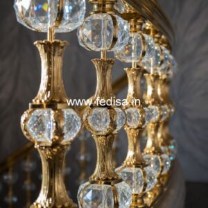 Premium Brass Balcony Railing For Interior Spaces Railing Design For Home Steel