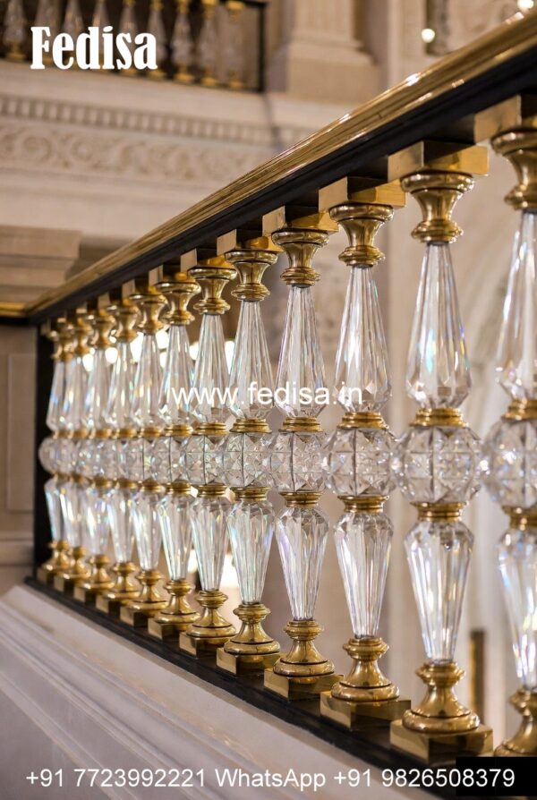 Premium Brass Railing Design For Modern Interiors Stainless Balcony ...