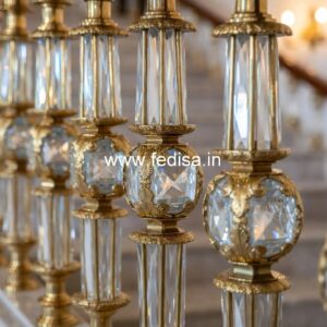 Decorative Brass Balcony Railing For Elegant Homes Eid Ka Railing Ka Design