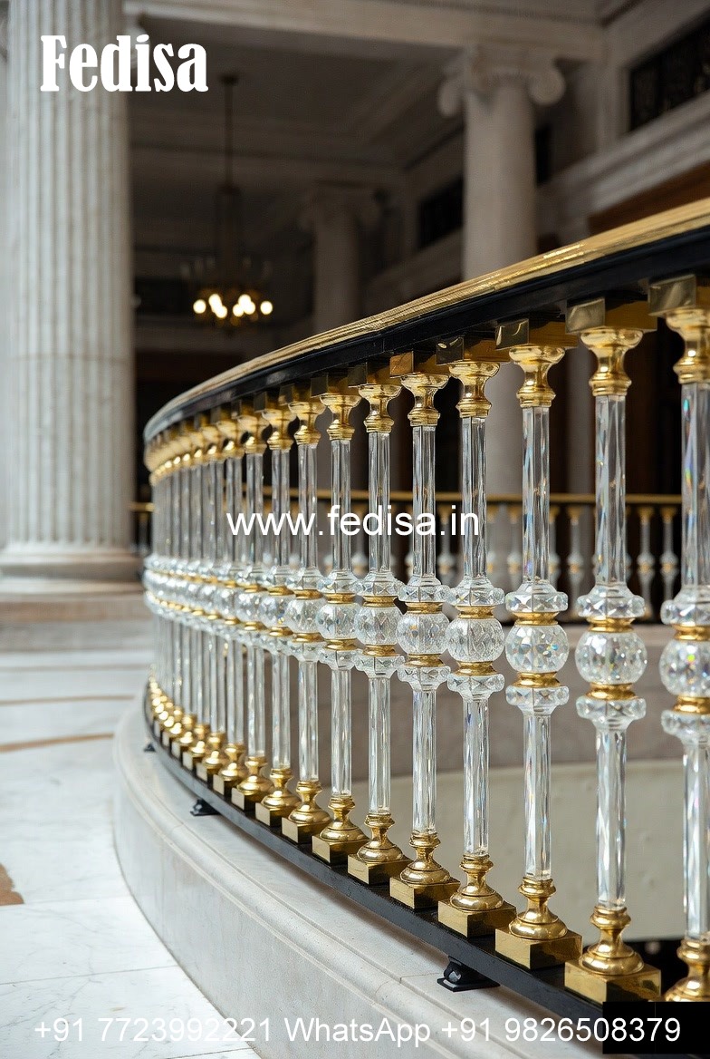 Elegant Brass Railing Design For High-end Homes Guard Rail Designs