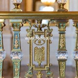 Premium Brass Railing Design For Designer Homes Wood Hand Grill Design