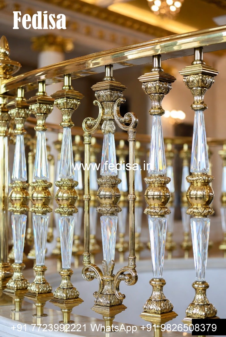 Artistic Brass Railing Design For Interiors Balcony Railing Design Simple