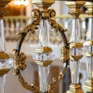 Designer Brass Staircase Railing For Modern Homes Beautiful Stair Rails