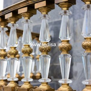 Stylish Brass Staircase Railing Design Balcony Ki Railing Design