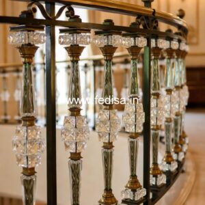 Antique Brass Staircase Railing Design Iron Railings Roof Terrace