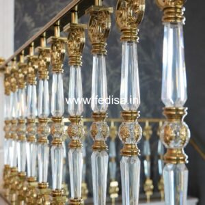 Elegant Brass Staircase Railing Design Modern Railing Design For Staircase