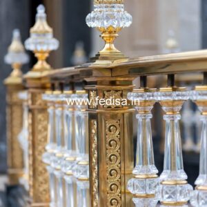 Premium Brass Staircase Railing Design For Elegant Homes Stylish Stair Handrail