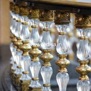 Brass Balcony Railing Design For Luxury Interiors Simple Grill Design