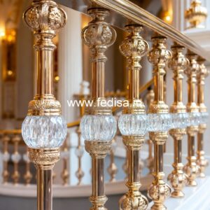 Antique Brass Balcony Railing For Classic Homes Window Iron Grill Simple Design