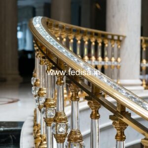 Decorative Brass Railing Design With Classic Finish Door Grill Design 2026 Latest