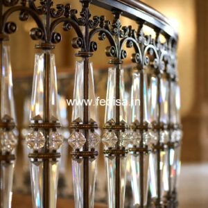 Custom Brass Railing Design For Staircase Interiors Iron Grill Design For Main Door