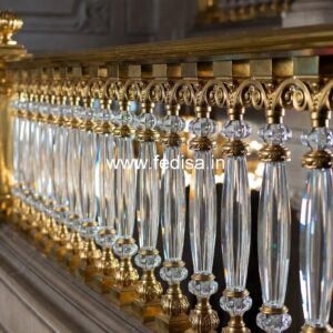 Luxury Brass Balcony Railing With Designer Finish Grill Gate For Main Door Price